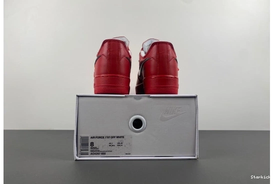  Air 1 Off-White Nike AO4297-600  Low  Force Red 0902